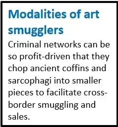 Art smugglers