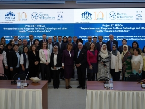 PRECA Regional Working Groups convened in Almaty for collaborative discussions on project accomplishments and the planning of upcoming major events