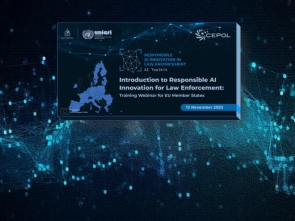 Webinar on responsible AI innovation in law enforcement