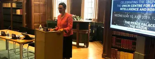 Launch of the UNICRI Centre for AI